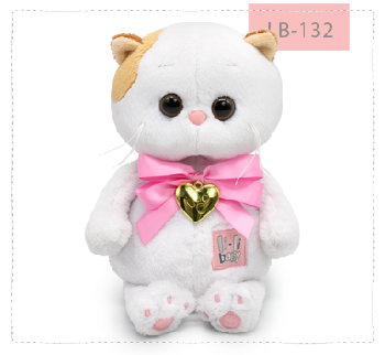 с бантом и сердцем-подвеской