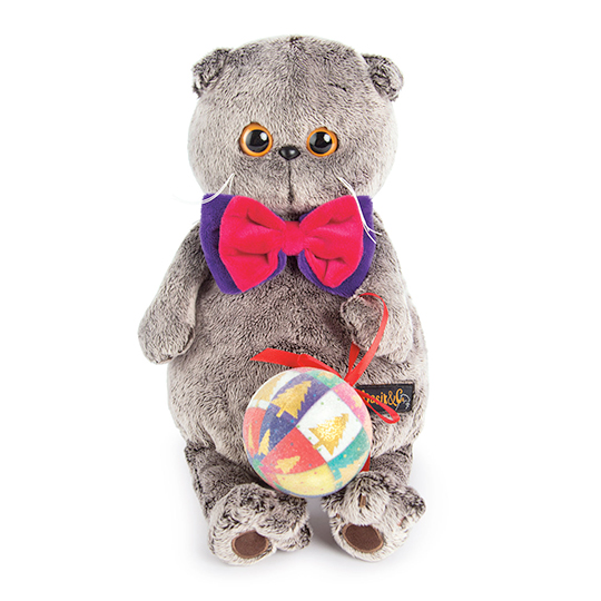 с новогодним шариком