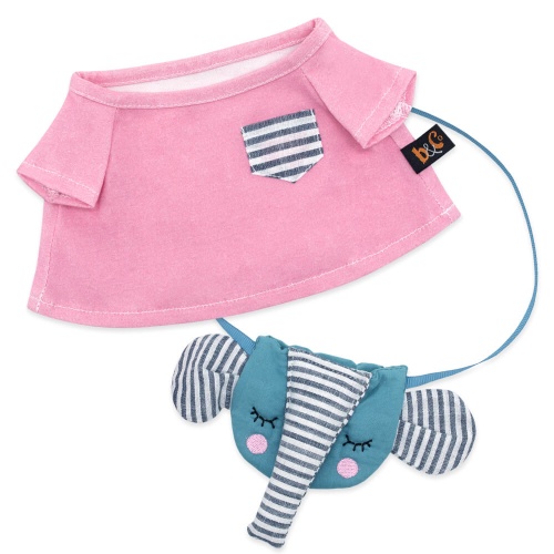 Футболка и сумочка-слоник