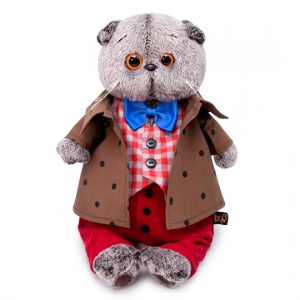 в костюме с бантом