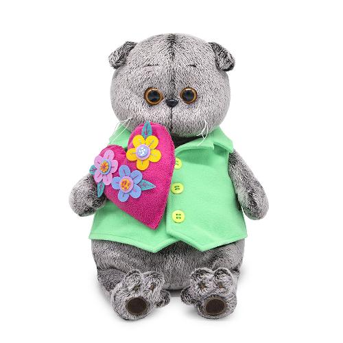 с сердцем в цветочек