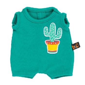 Комбинезон изумрудный с кактусом