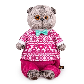 в зимней пижаме