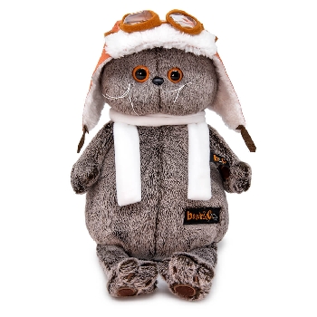 в шлеме и шарфе