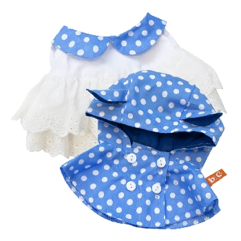 Платье и кейп с капюшоном