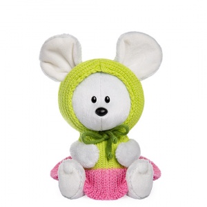 Мышка Пшоня в платье с капюшоном