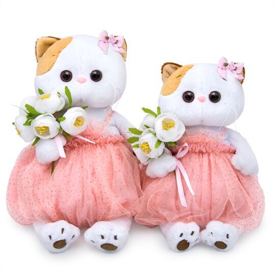 с белым букетом