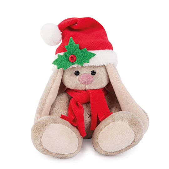 в красном колпачке и шарфе