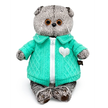 в куртке с сердечком