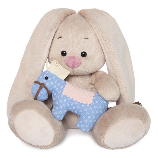 с голубой лошадкой