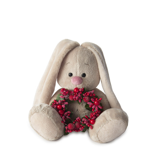 с рождественским венком