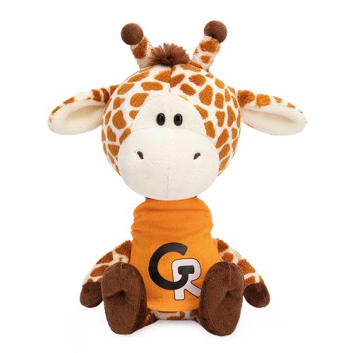 Жирафик Жан в оранжевой футболке