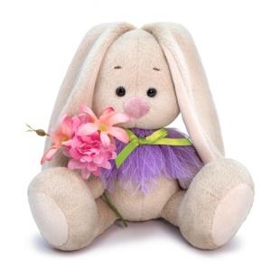 с весенним букетом