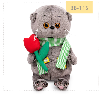 с тюльпаном