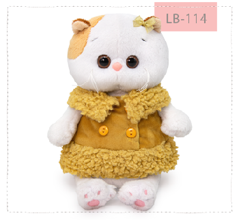 в жилете с мехом