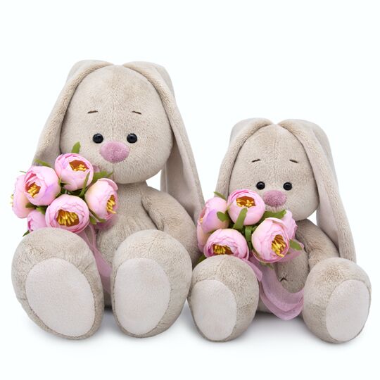 с букетом роз