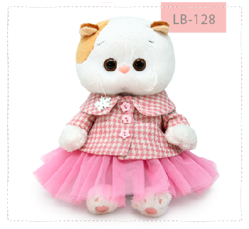 в твидовом жакете и юбке