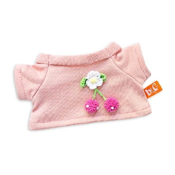 Толстовка розовая с вишенкой