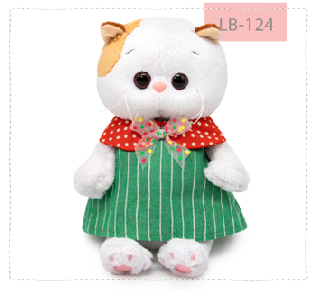 в платье без рукавов