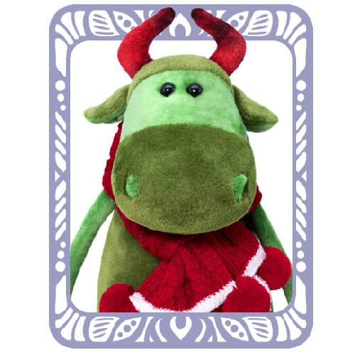 Каролина в вязаном шарфе