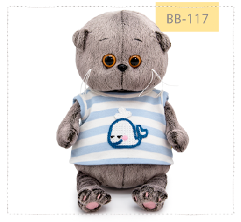 в майке с китёнком