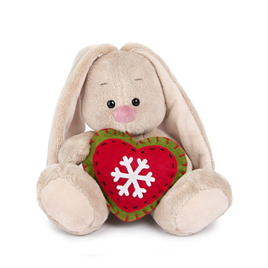 с новогодним сердечком