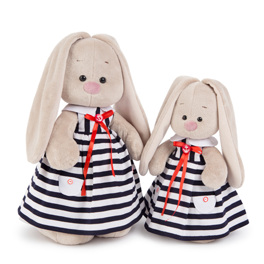 в морском платье