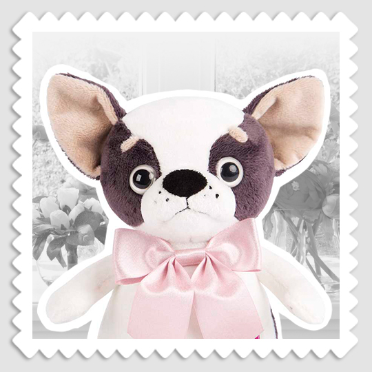 Маня с розовым бантом