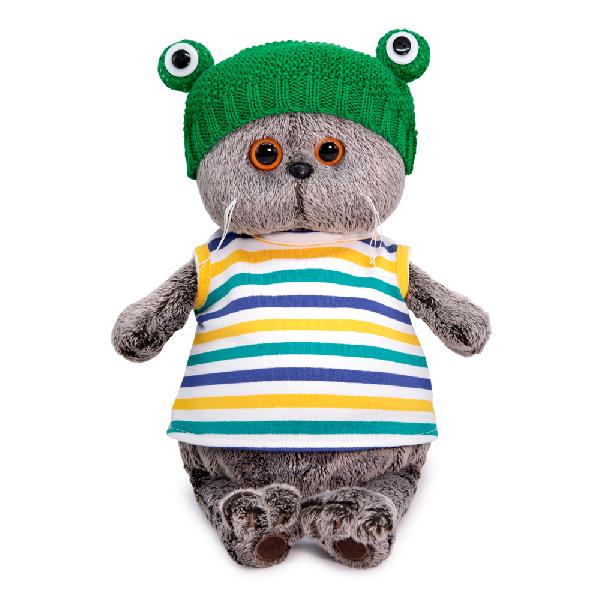 в шапке «Лягушка»