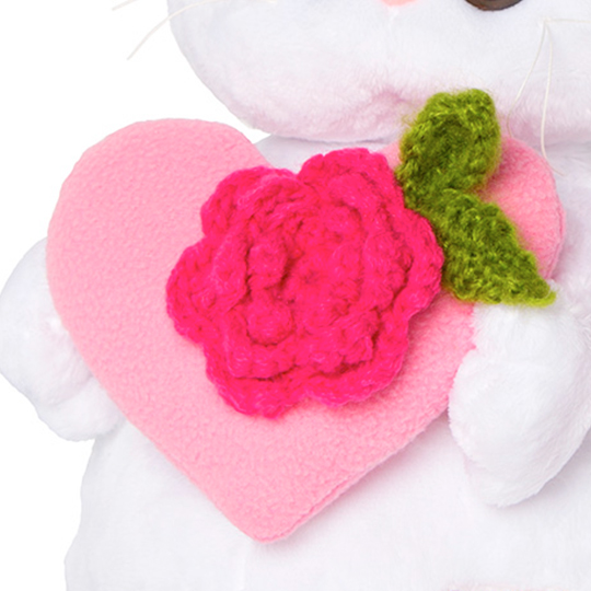with pink heart with pink heart