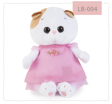 в розовом платье