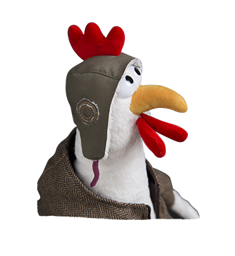 Петух-пилот Отто