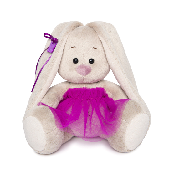 в пурпурной юбочке «фонарик»