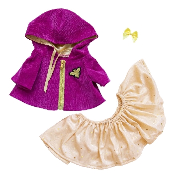 Куртка с пчелкой и юбка