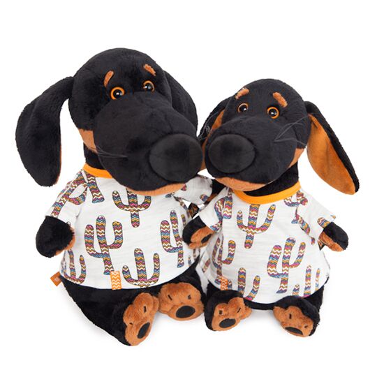 в футболке в кактусы