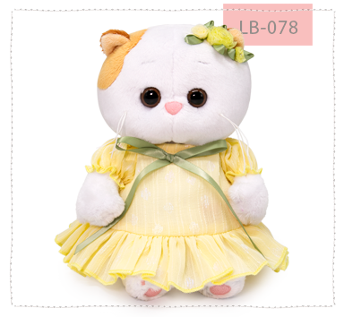 в платье из шифона