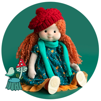 Ива в шапочке и шарфе