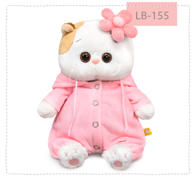 Ли-Ли baby в комбинезоне и с цветочком