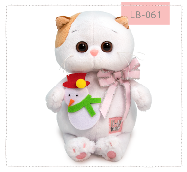 с игрушкой Снеговик