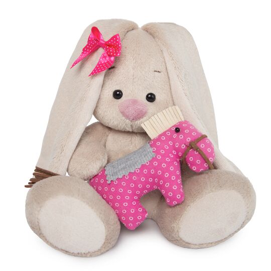 с розовой лошадкой