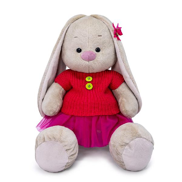 большой в вязаной кофте