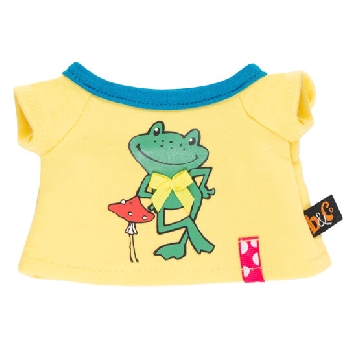 Футболка желтая с принтом "Лягушонок"