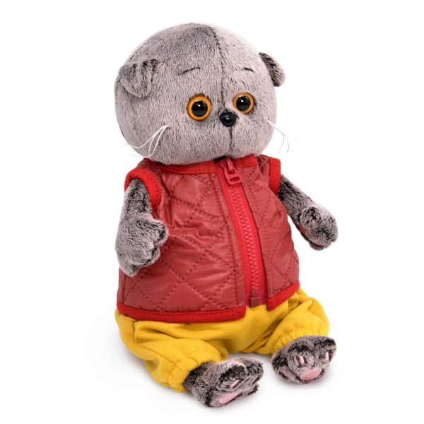 Басик беби в стеганом жилете