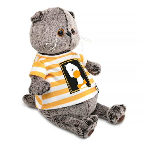 Кот Басик в футболке "Гусик"