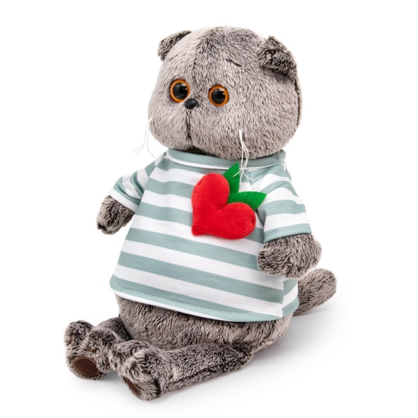 Басик с сердцем из фетра