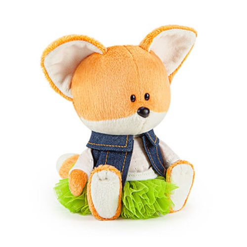 Лисичка Лика в юбке и безрукавке