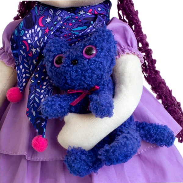 Игрушки Кошечка Черничка koshechka_chernichka