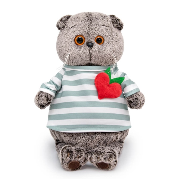 Басик с сердцем из фетра