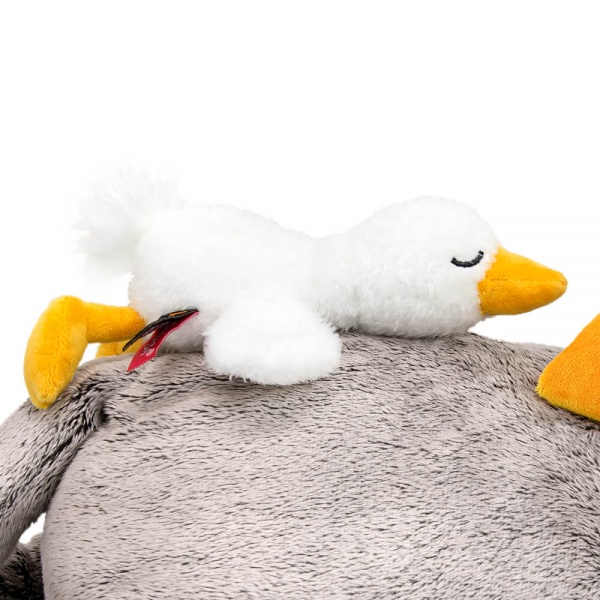 Кот Басик сонный с Гусиком (пижамница)