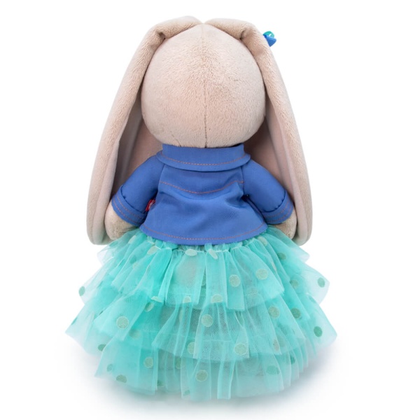 Зайка Ми в юбке и джинсовой курточке